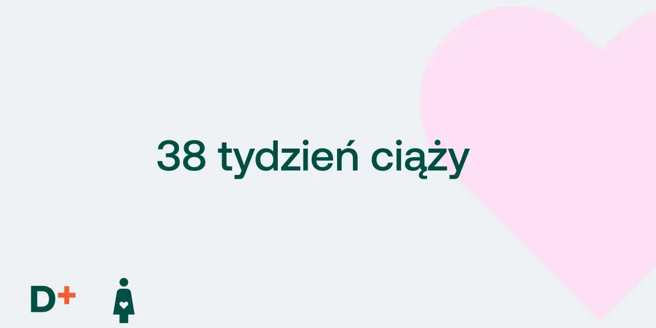38 tydzień ciąży. Czekamy na maluszka! D+ ikona kobiety w ciąży.